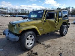 Salvage cars for sale from Copart Charles City, VA: 2007 Jeep Wrangler Sahara
