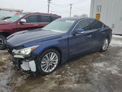 Infiniti Q50 Luxe salvage cars for sale: 2021 Infiniti Q50 Luxe