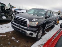 Salvage cars for sale at Brighton, CO auction: 2013 Toyota Tundra Double Cab SR5