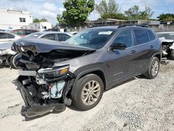 Vehiculos salvage en venta de Copart Opa Locka, FL: 2022 Jeep Cherokee Latitude LUX