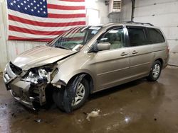 Salvage cars for sale from Copart Candia, NH: 2007 Honda Odyssey EXL