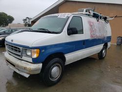 Vehiculos salvage en venta de Copart Hayward, CA: 2002 Ford Econoline E250 Van