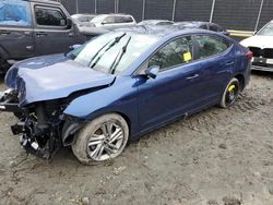 Salvage cars for sale at Waldorf, MD auction: 2020 Hyundai Elantra SEL