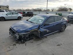 Nissan Altima SR salvage cars for sale: 2021 Nissan Altima SR