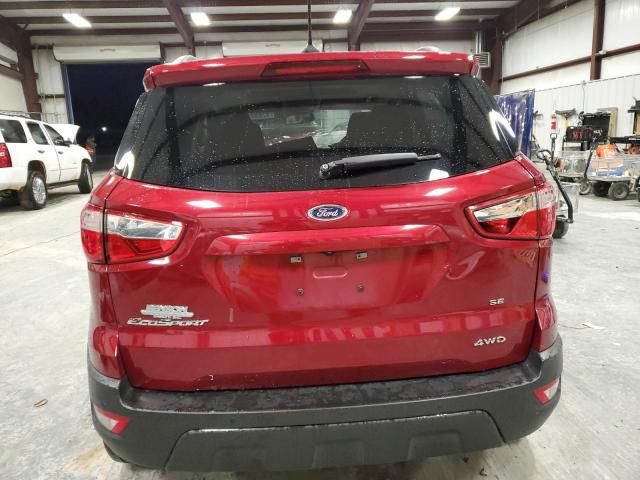 2020 Ford Ecosport SE