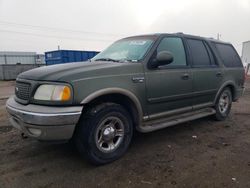 Ford salvage cars for sale: 2001 Ford Expedition Eddie Bauer