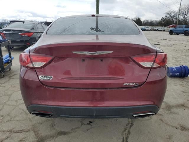 2015 Chrysler 200 S