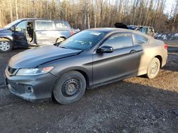 Salvage cars for sale from Copart Ontario Auction, ON: 2015 Honda Accord EX