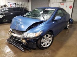 Honda Civic LX salvage cars for sale: 2011 Honda Civic LX