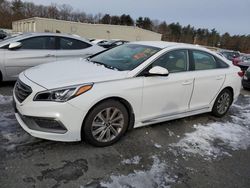 Salvage cars for sale at Exeter, RI auction: 2015 Hyundai Sonata Sport