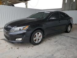 Salvage cars for sale at West Palm Beach, FL auction: 2015 KIA Optima LX