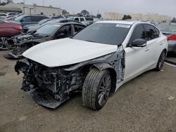 Infiniti Q50 salvage cars for sale: 2018 Infiniti Q50 RED Sport 400