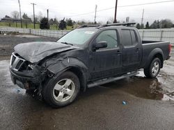 Salvage cars for sale from Copart Portland, OR: 2008 Nissan Frontier Crew Cab LE