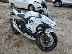 Salvage motorcycles for sale at Seaford, DE auction: 2023 Kawasaki EX400