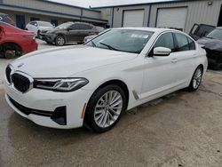 Salvage cars for sale from Copart Houston, TX: 2021 BMW 530 XI