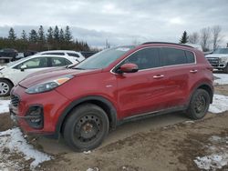 Salvage cars for sale from Copart Bowmanville, ON: 2020 KIA Sportage SX