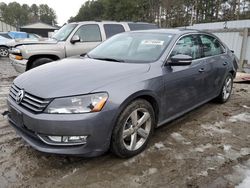 Salvage cars for sale at Seaford, DE auction: 2015 Volkswagen Passat S