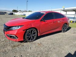 Honda salvage cars for sale: 2020 Honda Civic Sport