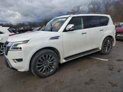 Nissan salvage cars for sale: 2021 Nissan Armada Platinum