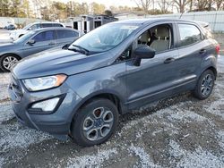 Salvage cars for sale from Copart Fairburn, GA: 2020 Ford Ecosport S