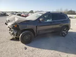 Salvage cars for sale at San Antonio, TX auction: 2020 Jeep Cherokee Limited