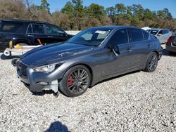 Salvage cars for sale at Houston, TX auction: 2019 Infiniti Q50 RED Sport 400