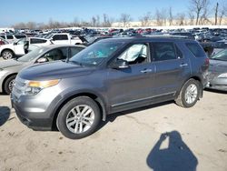 Ford Explorer salvage cars for sale: 2014 Ford Explorer XLT