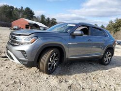 Salvage cars for sale from Copart Mendon, MA: 2023 Volkswagen Atlas Cross Sport SEL