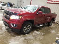 Salvage vehicles for parts for sale at auction: 2018 Chevrolet Colorado Z71