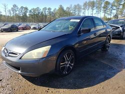 Salvage cars for sale at Harleyville, SC auction: 2004 Honda Accord EX