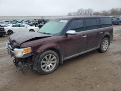 Salvage cars for sale from Copart Davison, MI: 2010 Ford Flex Limited