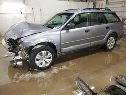 Salvage cars for sale at Casper, WY auction: 2008 Subaru Outback
