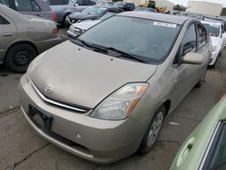 Salvage cars for sale from Copart Martinez, CA: 2008 Toyota Prius