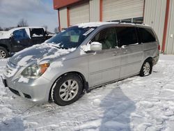 Salvage cars for sale at Fort Wayne, IN auction: 2008 Honda Odyssey EX