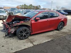 Salvage cars for sale at Wheeling, IL auction: 2019 Toyota Camry L