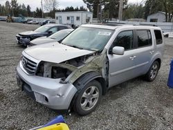 Salvage cars for sale from Copart Graham, WA: 2013 Honda Pilot EXL