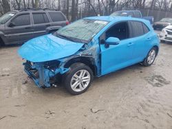 Salvage cars for sale from Copart Cicero, IN: 2019 Toyota Corolla SE