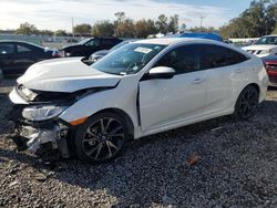 Salvage cars for sale from Copart Riverview, FL: 2021 Honda Civic Sport