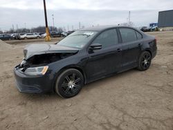 Salvage cars for sale at Woodhaven, MI auction: 2014 Volkswagen Jetta SE