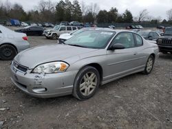 Salvage cars for sale from Copart Madisonville, TN: 2007 Chevrolet Monte Carlo LT