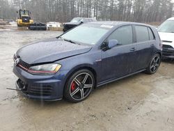 Salvage cars for sale at North Billerica, MA auction: 2015 Volkswagen GTI