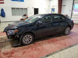 Salvage cars for sale at Angola, NY auction: 2018 Toyota Corolla L