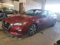 Nissan Altima SR salvage cars for sale: 2020 Nissan Altima SR