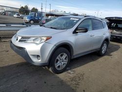 Salvage cars for sale from Copart Denver, CO: 2015 Toyota Rav4 LE