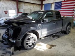 Salvage cars for sale from Copart Helena, MT: 2022 Ford F150 Super Cab