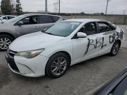 Vehiculos salvage en venta de Copart Rancho Cucamonga, CA: 2015 Toyota Camry LE