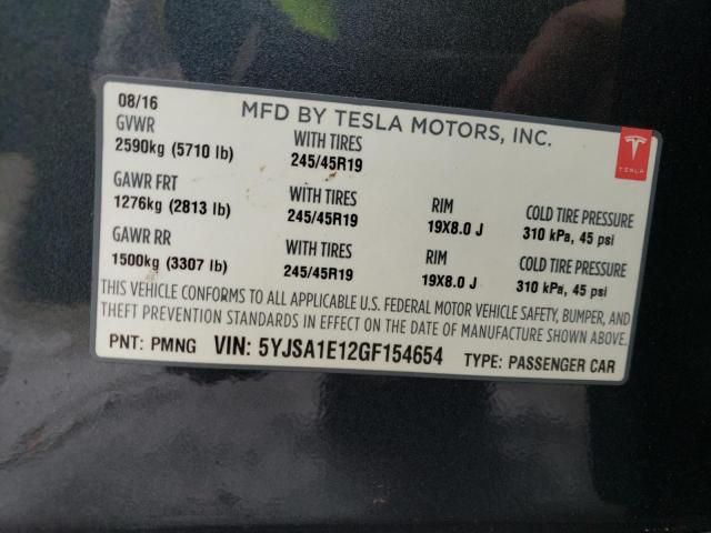 2016 Tesla Model S