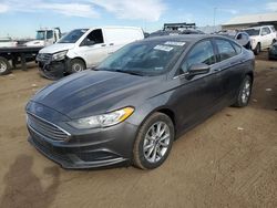 Salvage cars for sale from Copart Brighton, CO: 2017 Ford Fusion SE