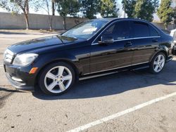 Mercedes-Benz C-Class salvage cars for sale: 2011 Mercedes-Benz C300