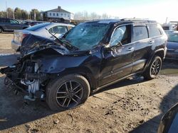 Salvage cars for sale at North Billerica, MA auction: 2019 Jeep Grand Cherokee Limited